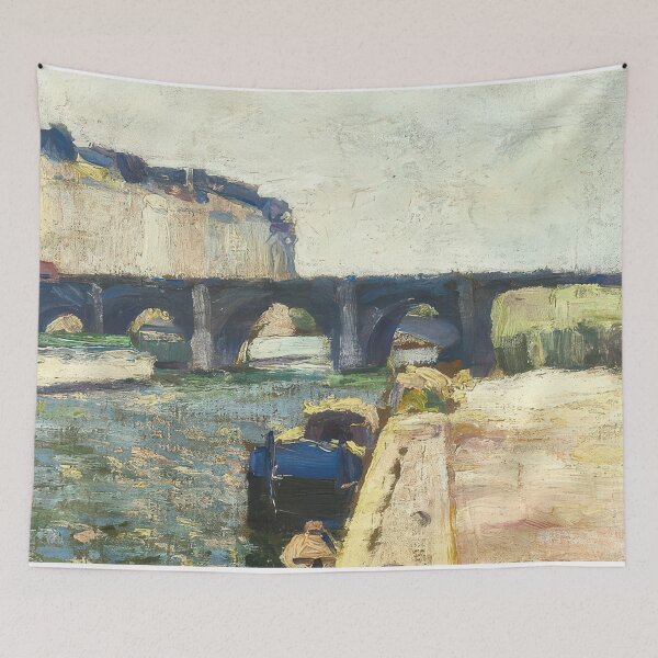 Item preview, Pont de seine 1897 designed and sold by VeilOfPigments.