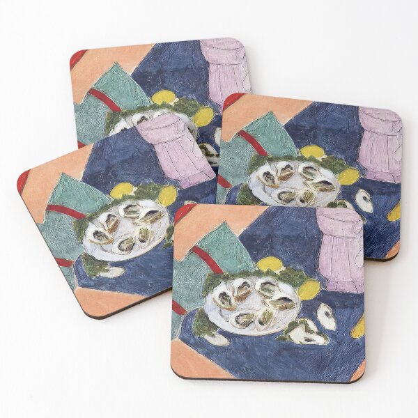 Item preview, Still life with oysters 1940 designed and sold by VeilOfPigments.