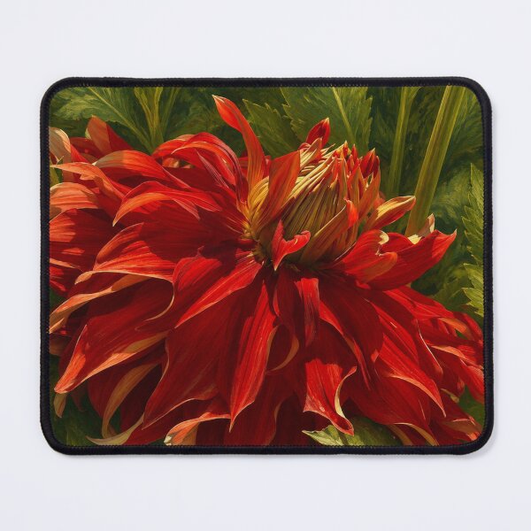 Item preview, Red Dahlia designed and sold by Sarah Curtiss.