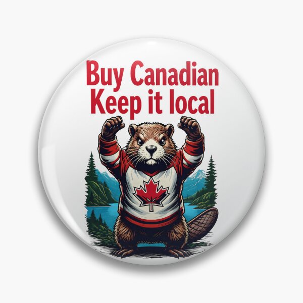 Item preview, Buy Canadian, Keep it Local  - Beaver designed and sold by Flowercita.