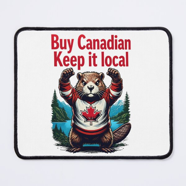 Item preview, Buy Canadian, Keep it Local - Beaver designed and sold by Flowercita.