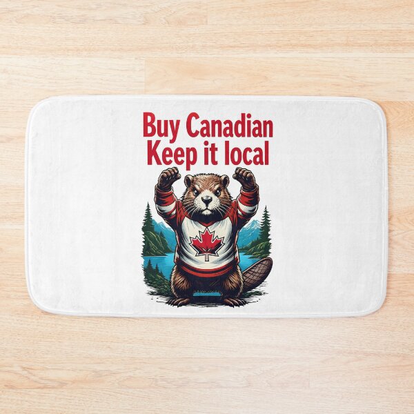 Item preview, Buy Canadian, Keep it Local  - Beaver designed and sold by Flowercita.
