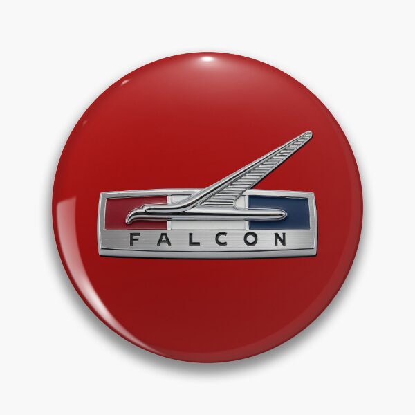 Item preview, Vintage 1964 Falcon Badge Emblem 1960s American Classic Cars designed and sold by classic car craze.