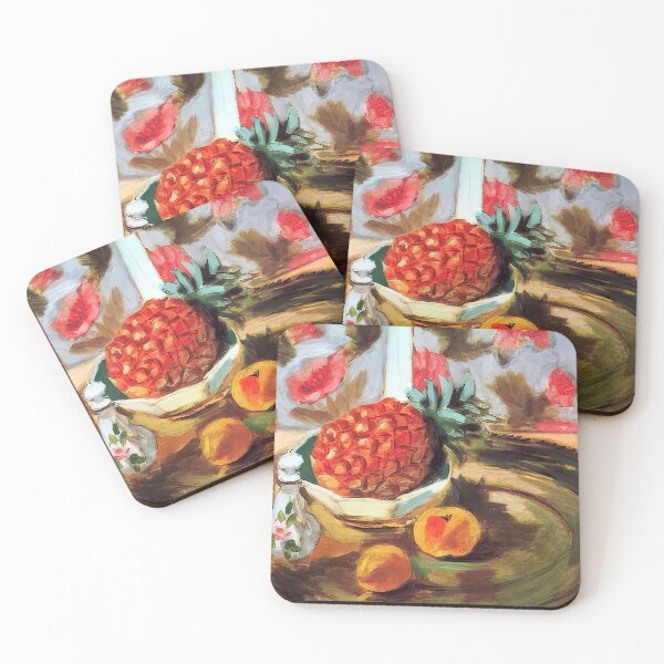 Item preview, Still life with pineapple 1924 designed and sold by VeilOfPigments.
