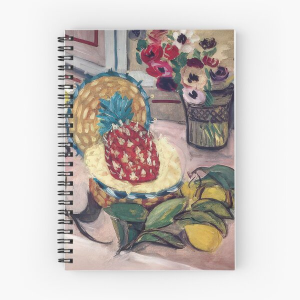 Item preview, Still life with pineapples 1 designed and sold by VeilOfPigments.
