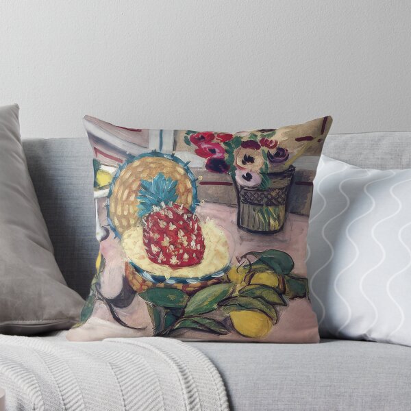 Item preview, Still life with pineapples 1 designed and sold by VeilOfPigments.