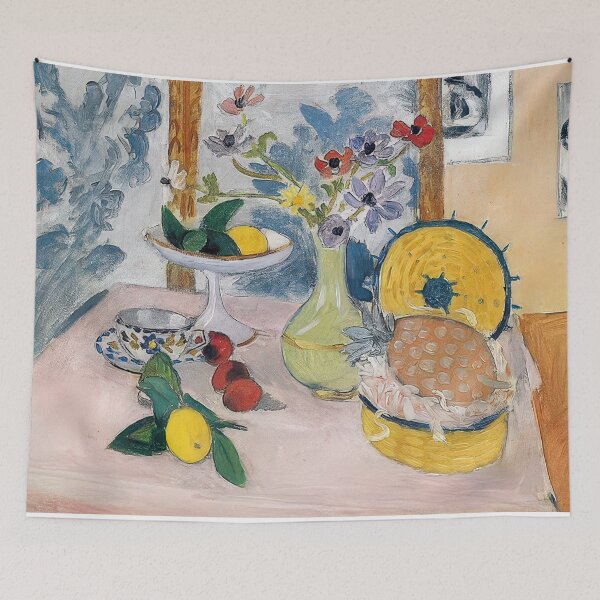 Item preview, Still life with pineapples designed and sold by VeilOfPigments.