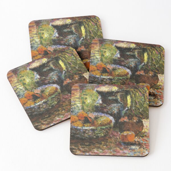 Item preview, Still life with pitcher and fruit designed and sold by VeilOfPigments.
