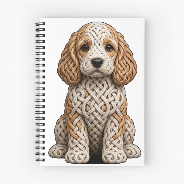 Item preview, Celtic Knot Cockapoo designed and sold by Freckled-Monkey.