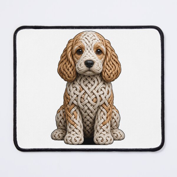 Item preview, Celtic Knot Cockapoo designed and sold by Freckled-Monkey.