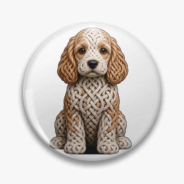 Item preview, Celtic Knot Cockapoo designed and sold by Freckled-Monkey.