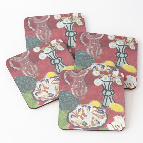 Item preview, Still life with shellfish 1940 designed and sold by VeilOfPigments.