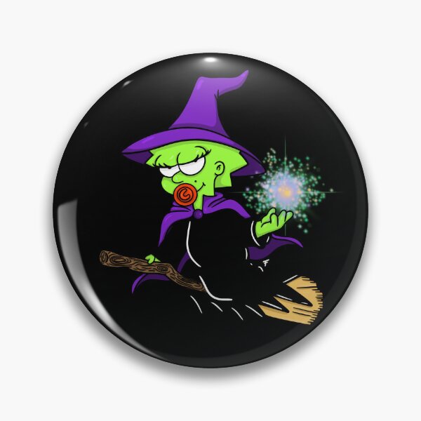 Item preview, Witchy Maggie - Black Background  designed and sold by The Abysmall.