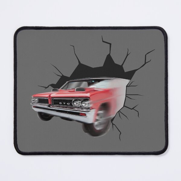 Item preview, FUNNY CLASSIC CARS, VINTAGE RED 1964 GTO, AMERICAN MUSCLE CARS designed and sold by classic car craze.