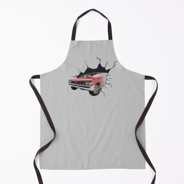 Item preview, FUNNY CLASSIC CARS, VINTAGE RED 1964 GTO, AMERICAN MUSCLE CARS designed and sold by classic car craze.