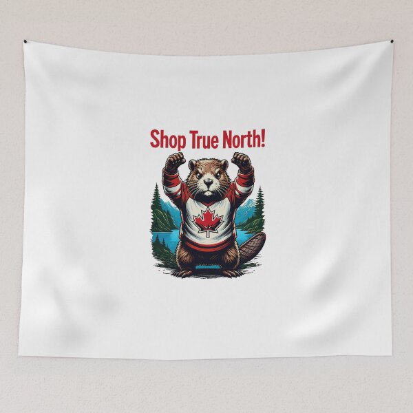 Item preview, Shop True North -  Beaver designed and sold by Flowercita.