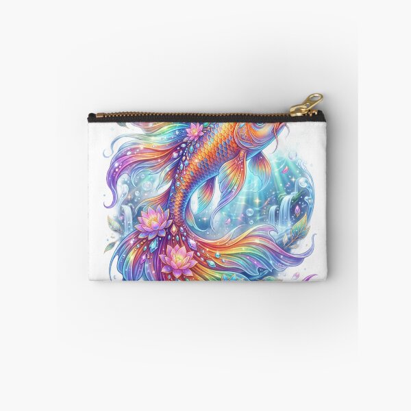 Item preview, Mystical koi fish rainbow fins designed and sold by kidoramagic.