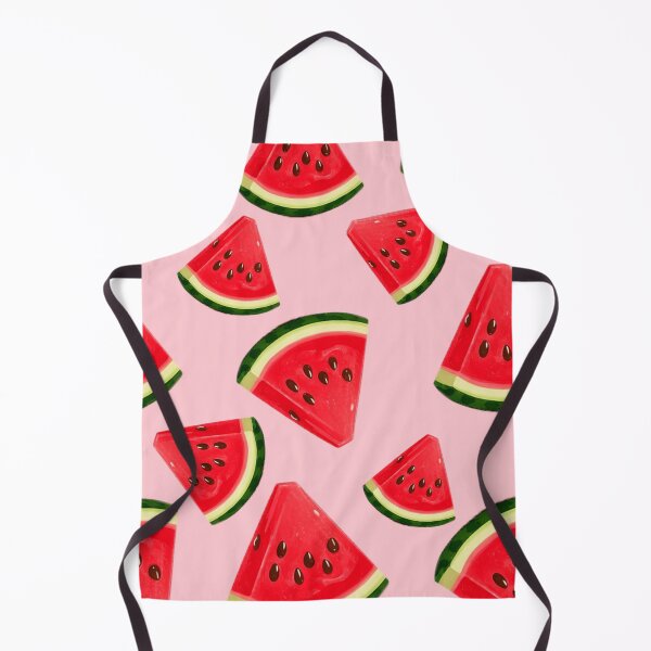 Item preview, Cute Pink Watermelon Pattern | Summer Fruit Illustration Print designed and sold by mashumallow.