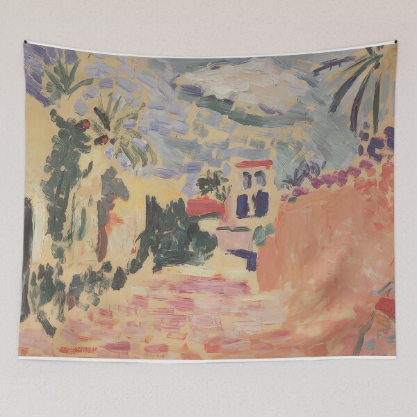 Item preview, Street at biskra 1906 designed and sold by VeilOfPigments.