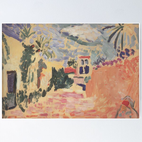 Item preview, Street at biskra 1906 designed and sold by VeilOfPigments.
