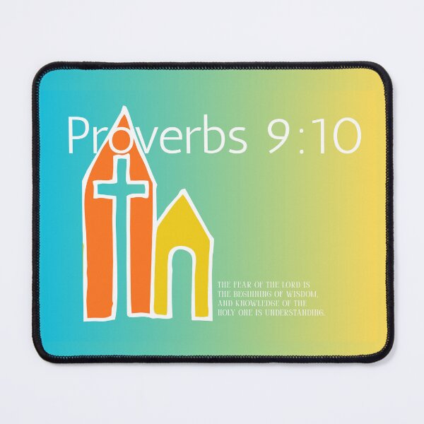 Item preview, Graphic Design - Prverbs 9:10 The Fear of The Lord is The Beginning of Wisdom designed and sold by Boy and Belugee Studio.