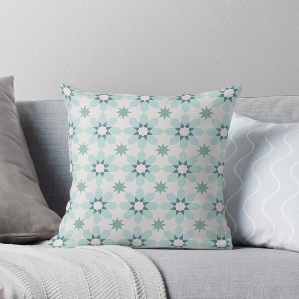 Item preview, Geometric Pattern: Angola: Seafoam designed and sold by Red Wolf.
