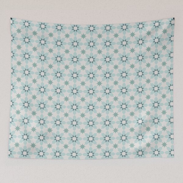 Item preview, Geometric Pattern: Angola: Seafoam designed and sold by Red Wolf.