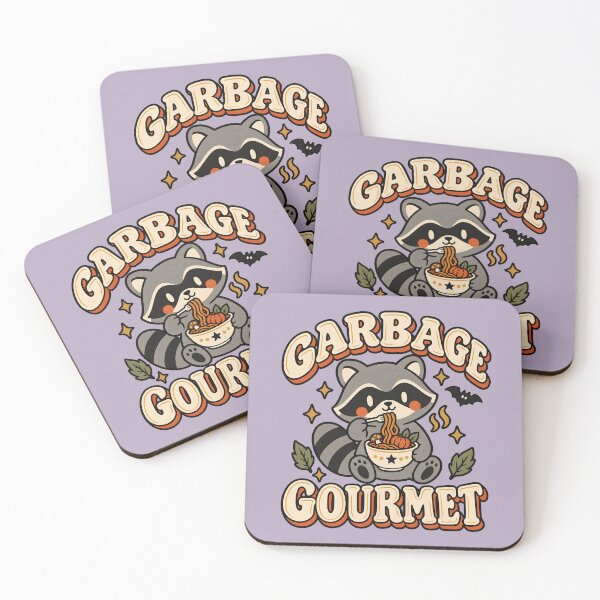 Item preview, Garbage Gourmet Funny Raccoon Noodles designed and sold by  MAD's Recreation Studio.