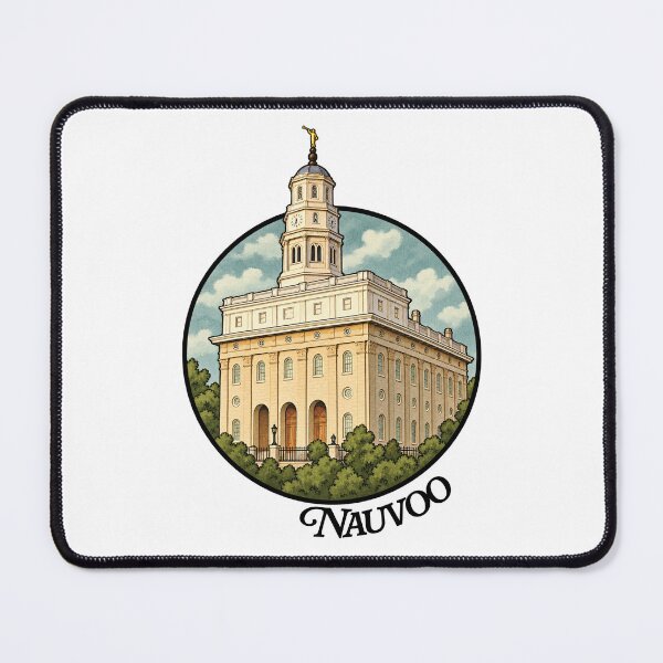 Item preview, Nauvoo Temple  designed and sold by alisonlove.