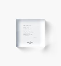 Collateral Loss Acrylic Block