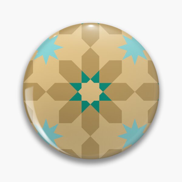 Item preview, Geometric Pattern: Angola: Turquoise designed and sold by Red Wolf.