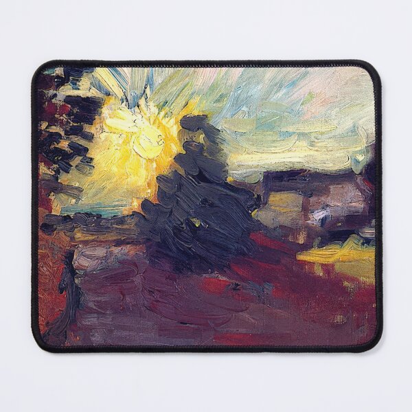 Item preview, Sunset in corsica 1898 designed and sold by VeilOfPigments.