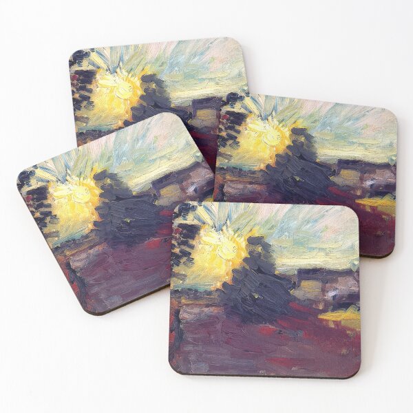 Item preview, Sunset in corsica 1898 designed and sold by VeilOfPigments.