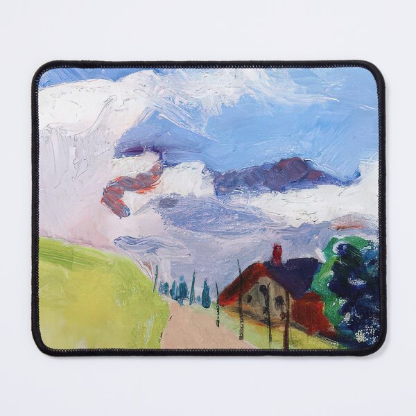 Item preview, Swiss landscape 1901 designed and sold by VeilOfPigments.