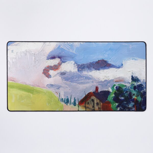 Item preview, Swiss landscape 1901 designed and sold by VeilOfPigments.