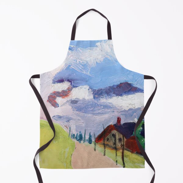 Item preview, Swiss landscape 1901 designed and sold by VeilOfPigments.