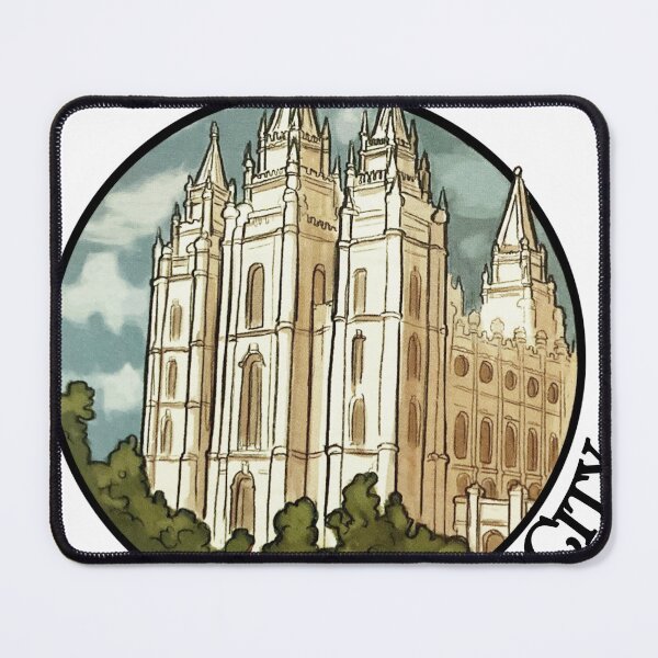 Item preview, Salt Lake Temple  designed and sold by alisonlove.