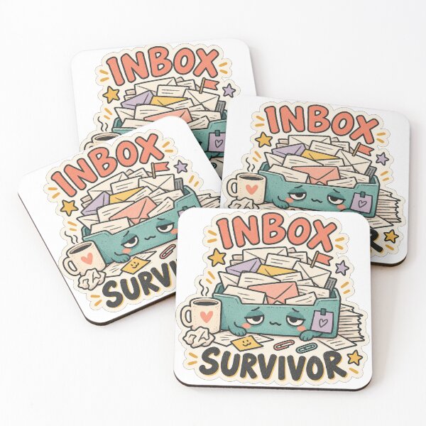 Item preview, Inbox Survivor Office Humor designed and sold by sublidesign.