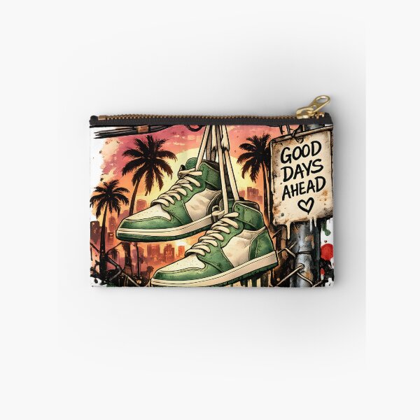 Item preview, Good Days Good Mood – Green Street Style Sneakers designed and sold by TinyWeird.