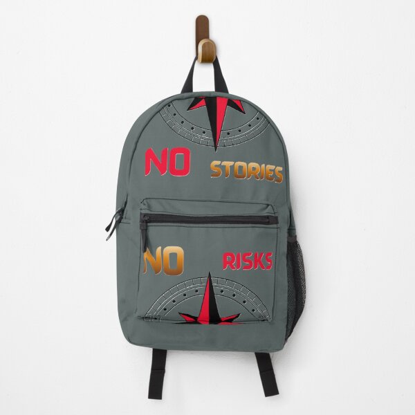 Item preview, No Risks No Stories Compass Adventure T-Shirt designed and sold by Gillfamilystore.