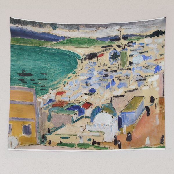 Item preview, The bay of tangier 1912 designed and sold by VeilOfPigments.