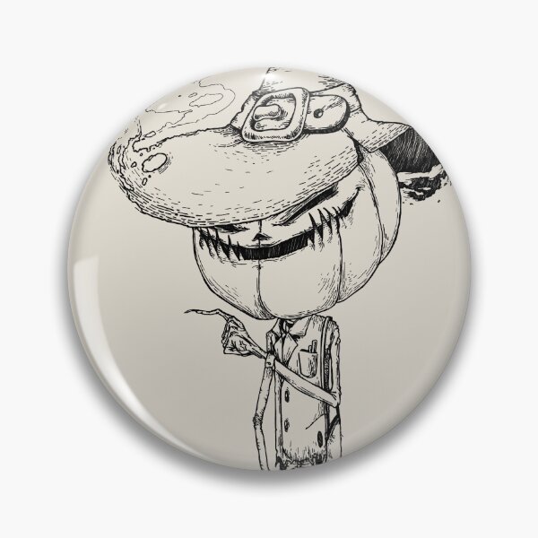 Item preview, The Pumpkin Gentleman Vintage Ink Halloween designed and sold by HÉRCULES VERSIANI.