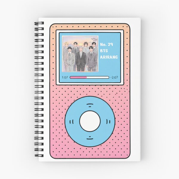 Item preview, No. 29 BTS Song Ipod Design - K-Pop BTS Army Sticker, Poster Design designed and sold by Stocksjohn.