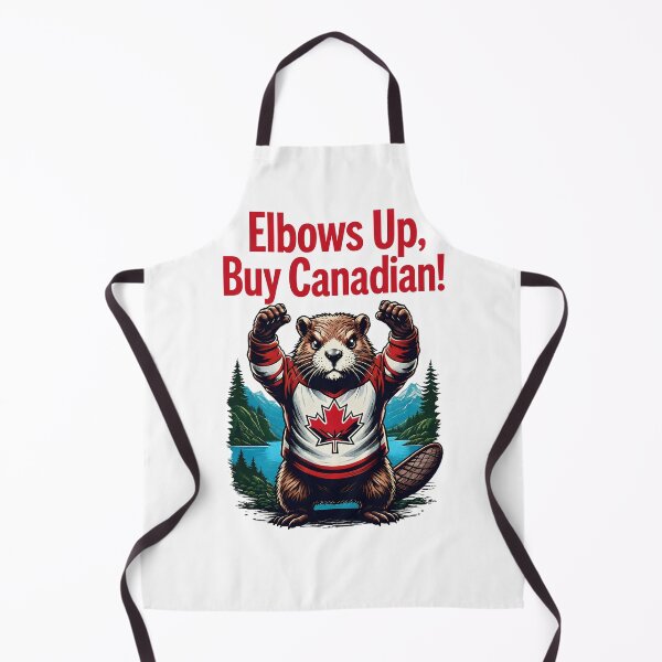 Item preview, Elbows Up, Buy Canadian - Beaver designed and sold by Flowercita.