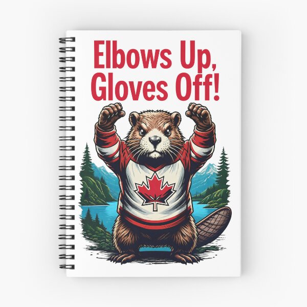Item preview, Elbows Up, Gloves Off! - Beaver designed and sold by Flowercita.