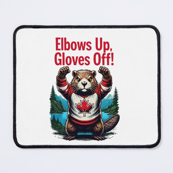 Item preview, Elbows Up, Gloves Off! - Beaver designed and sold by Flowercita.