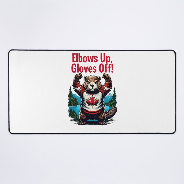Item preview, Elbows Up, Gloves Off! - Beaver designed and sold by Flowercita.