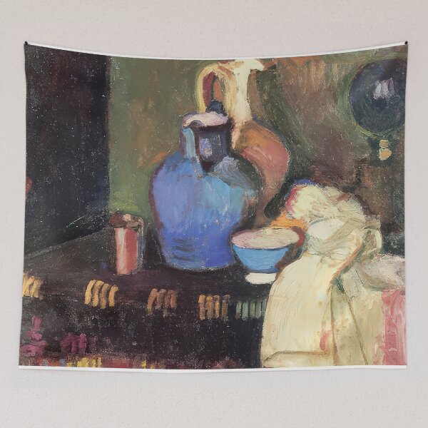 Item preview, The blue jug 1899 designed and sold by VeilOfPigments.