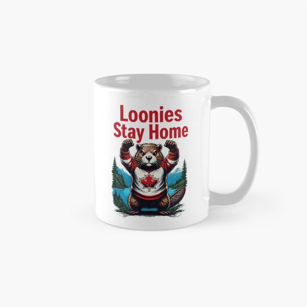 Item preview, Loonies Stay Home - Beaver designed and sold by Flowercita.