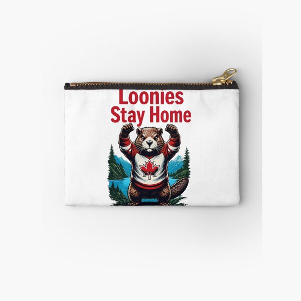 Item preview, Loonies Stay Home - Beaver designed and sold by Flowercita.